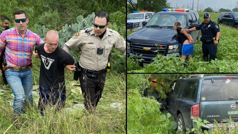 Wrong-way driver arrested in Atascosa County after 100 mph chase involving 20+ law enforcement vehicles