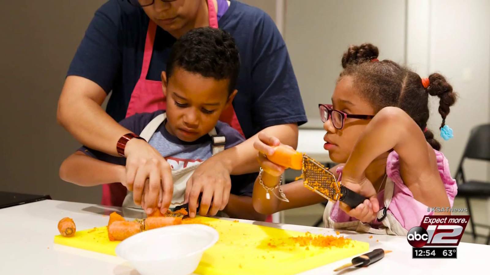 'New Week, New You': Culinary program teaches families new, health cooking techniques