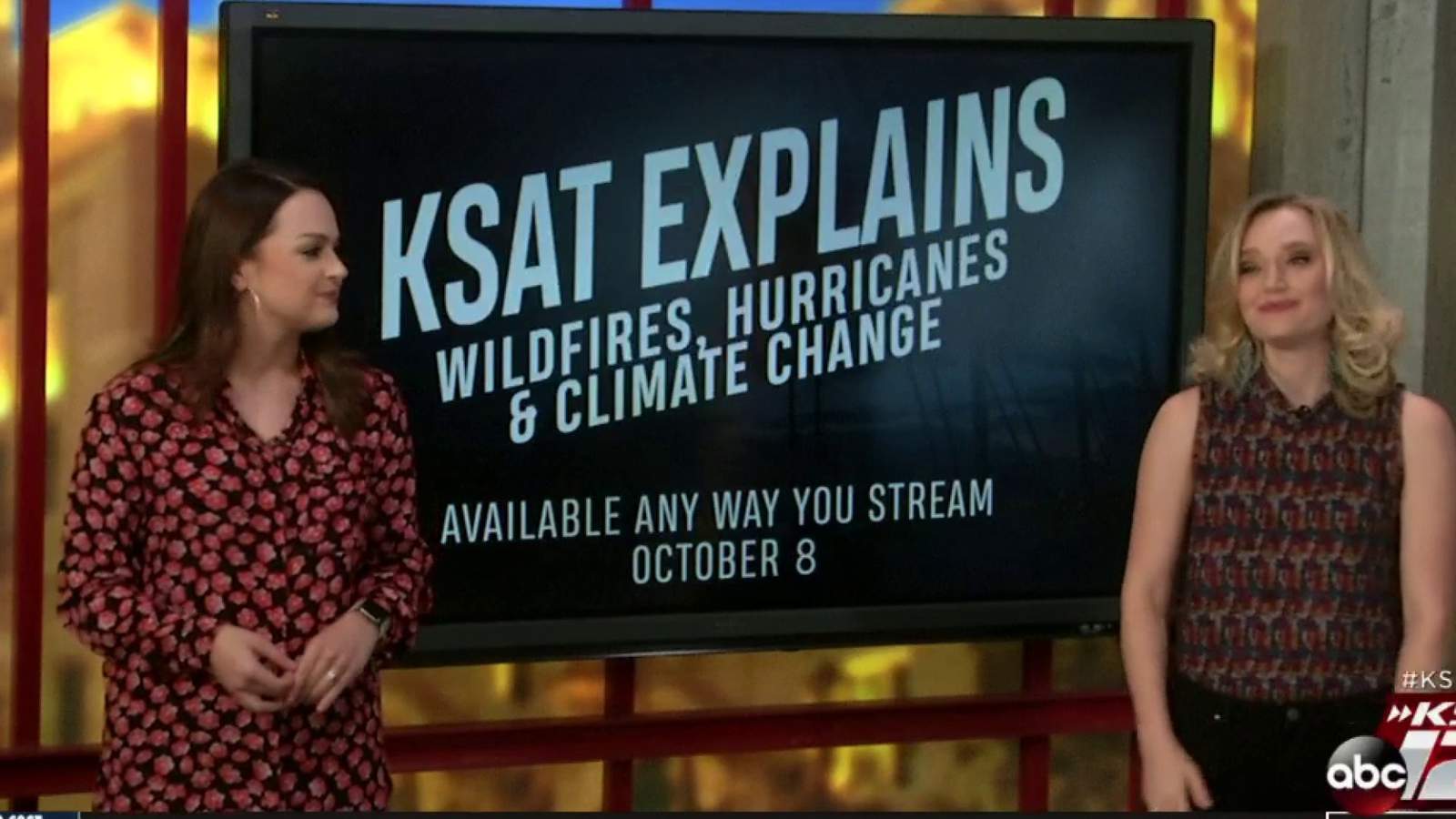 GMSA@9 Debrief: 'KSAT Explains' looks at role climate change has played in wildfires and hurricane season
