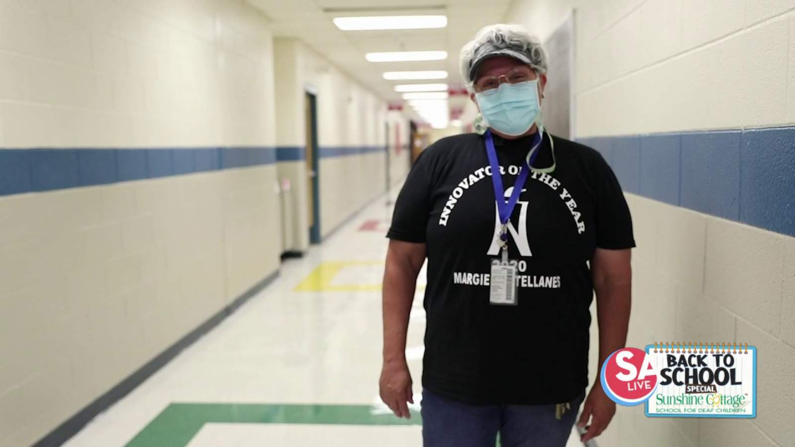 Custodian spreads kindness with signs, donations + positivity
