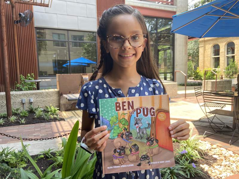 9-year-old girl writes bilingual book about her late dog, ‘Ben the Pug’