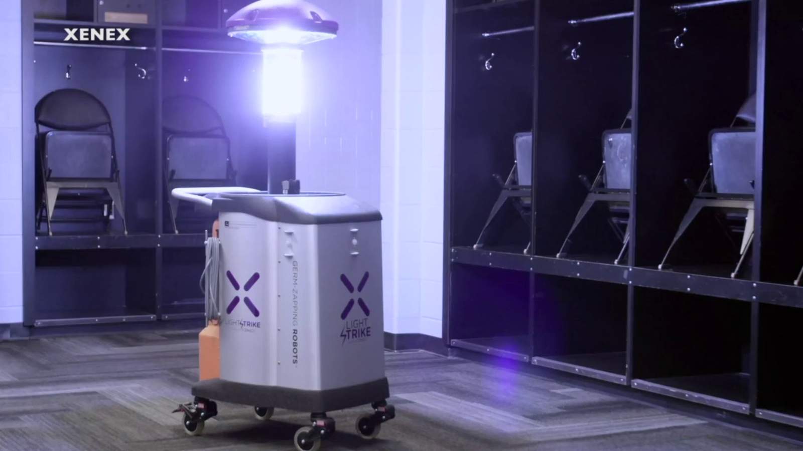 Spurs deploy robots to help keep AT&T Center disenfected amid NBA COVID-19 infection surge
