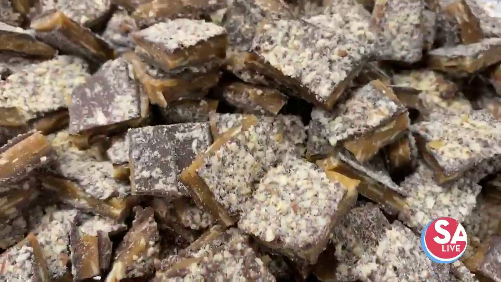 Local Toffee company whipping up homemade batches