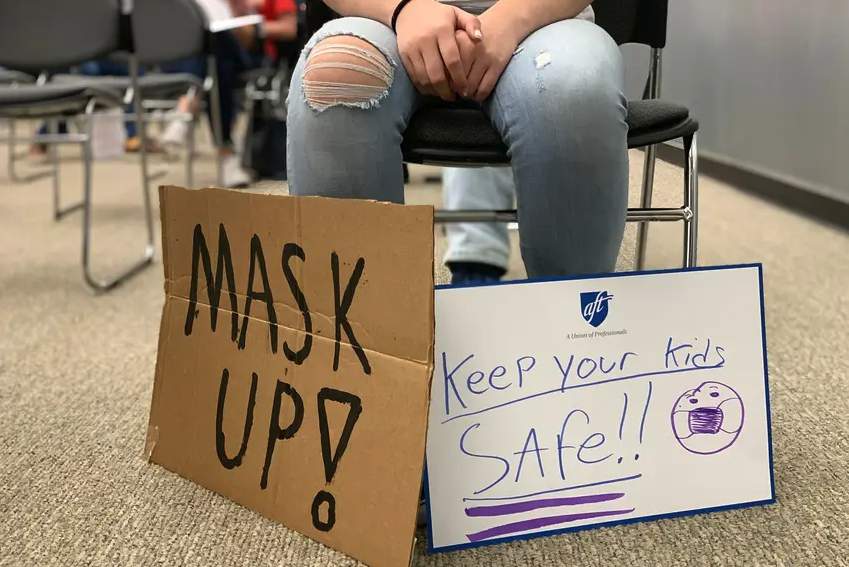 ‘I’ve never done any of this’: A Texas parent reluctantly dives into a school district’s battle over masks