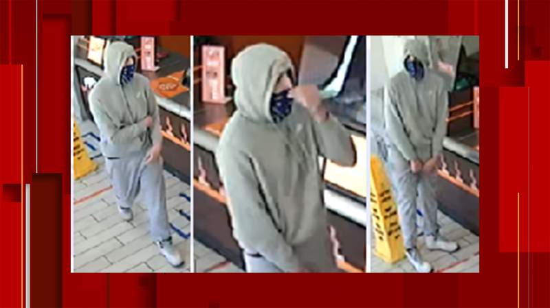 Do you know this man? San Antonio police say he robbed an East Side Little Caesars restaurant