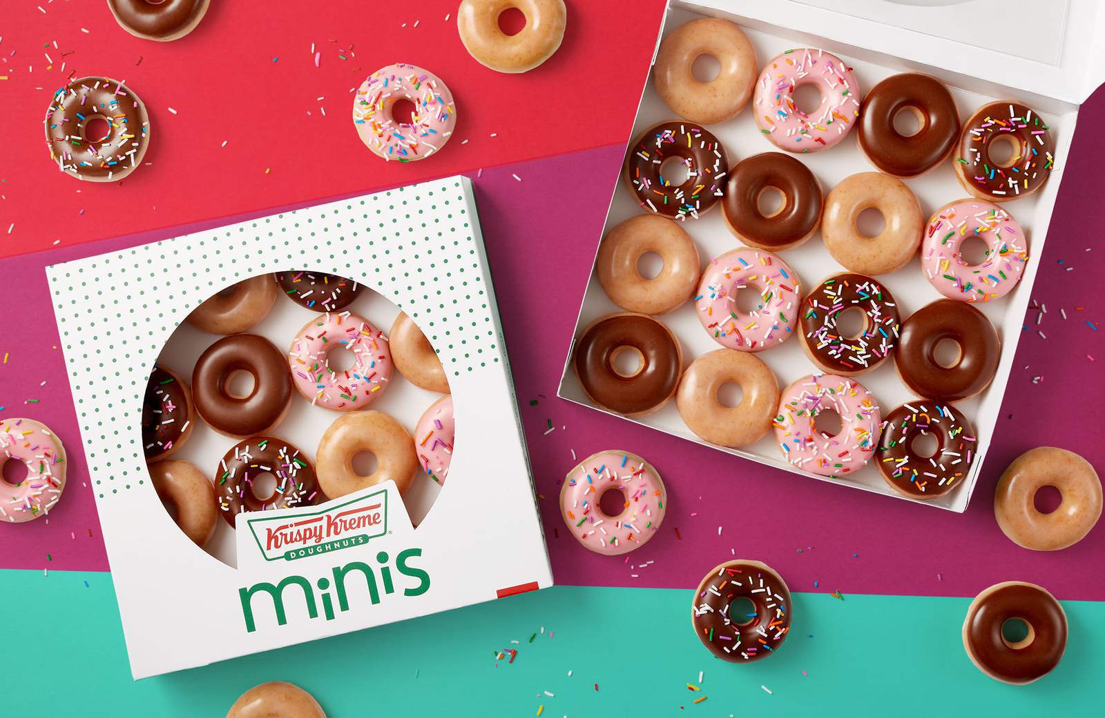Krispy Kreme launches mini doughnuts with less than 100 calories