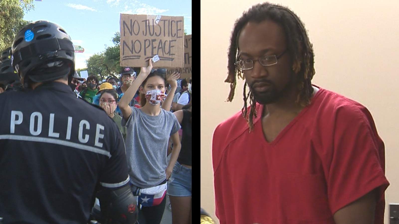 Police reform demonstrations to play role in accused cop killer’s trial in San Antonio