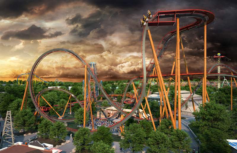 ‘World’s Steepest Dive Coaster’ opening at Fiesta Texas in 2022
