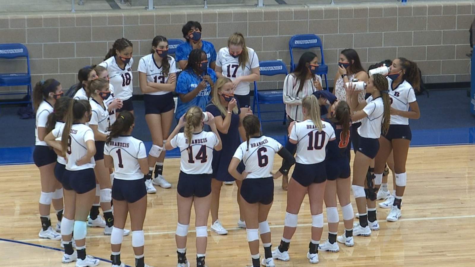 Brandeis volleyball sweeps District 28-6A rival Clark in season opener