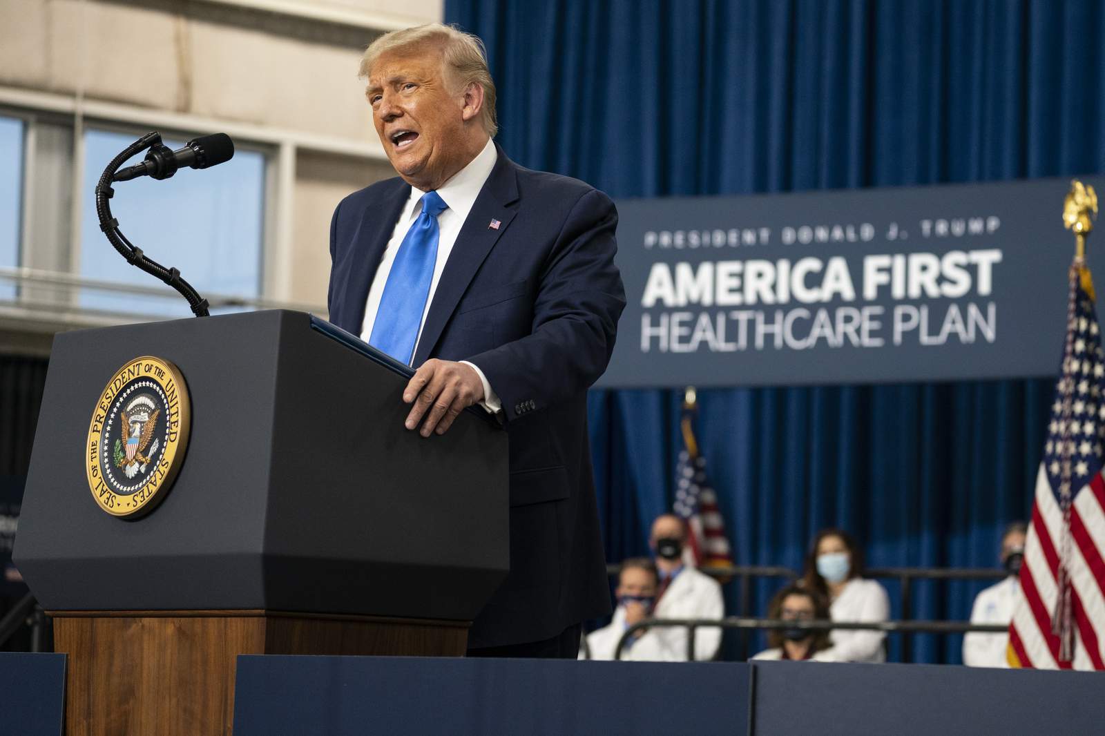 Trump promotes health care 'vision' but gaps remain