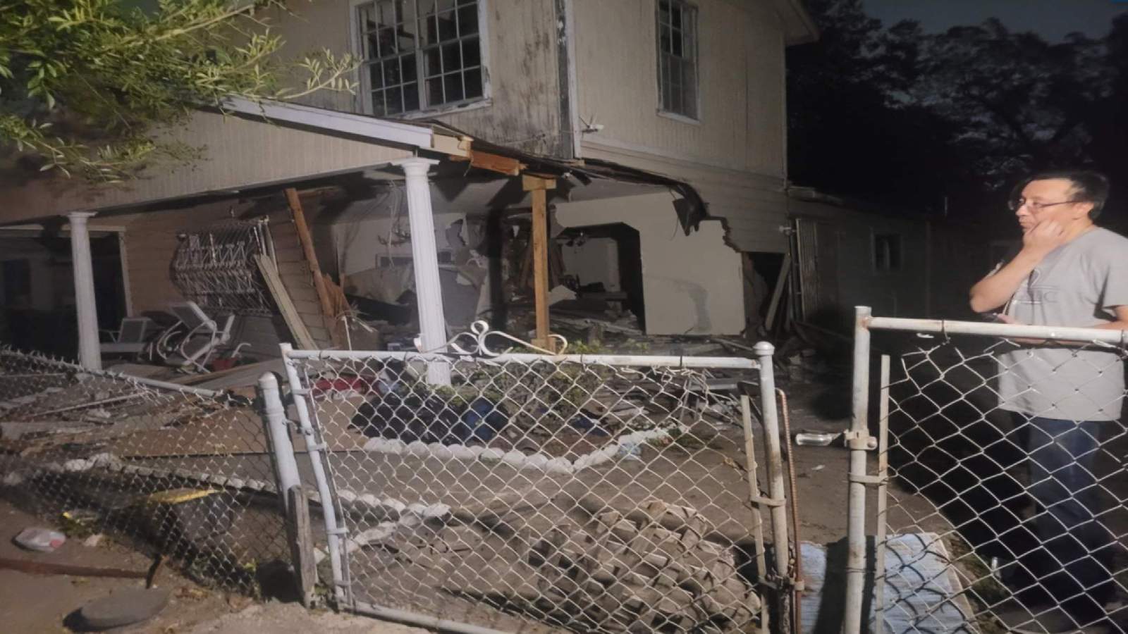SUV hitting West Side home ‘sounded like an explosion,’ man says