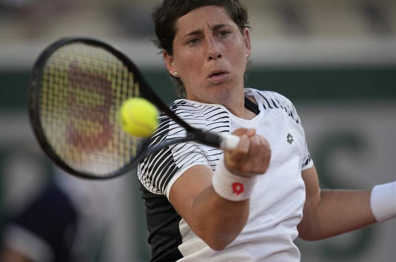 Spanish player, 32, plays again at French Open after cancer