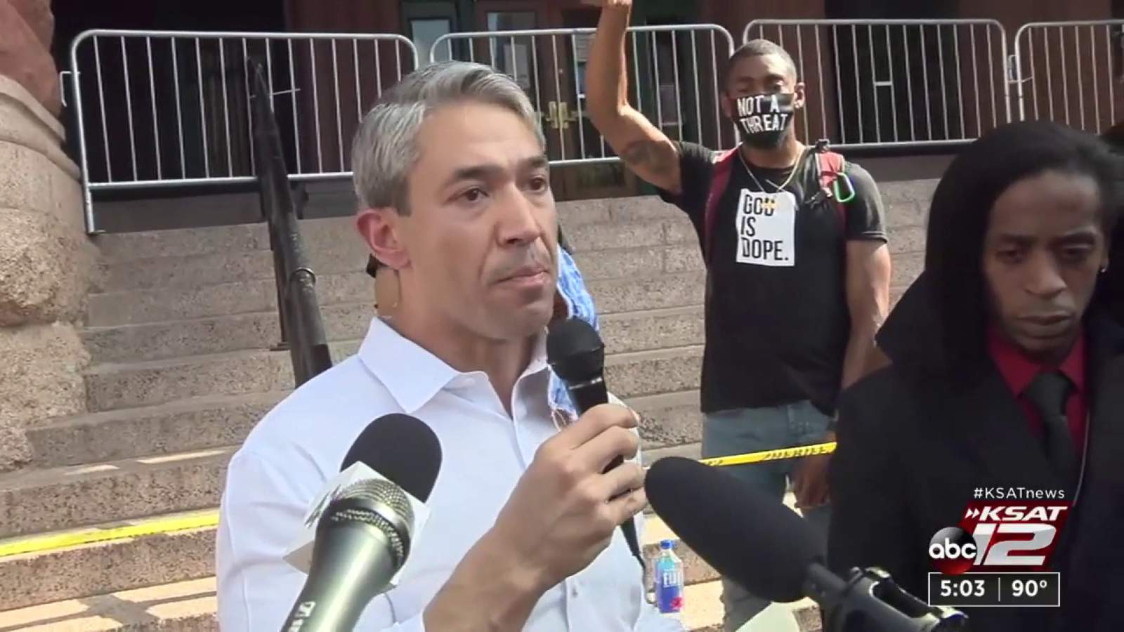Mayor Ron Nirenberg talks about his "plans for change".