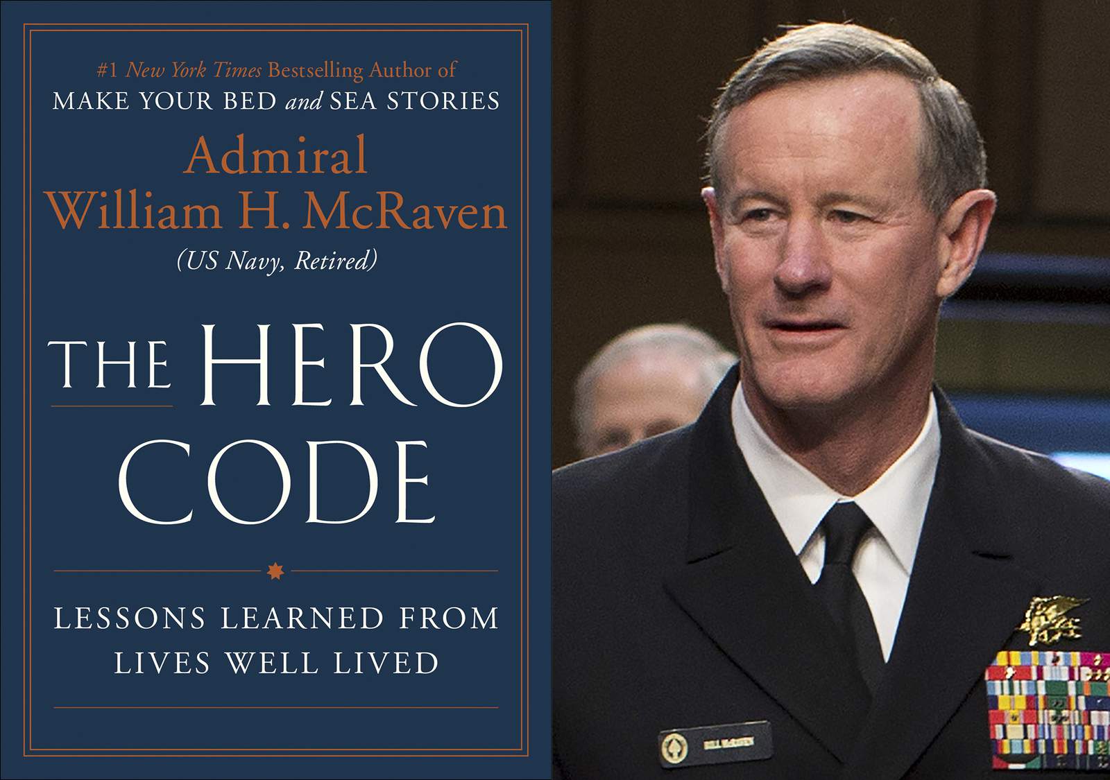 William McRaven's next book is called 'The Hero Code'