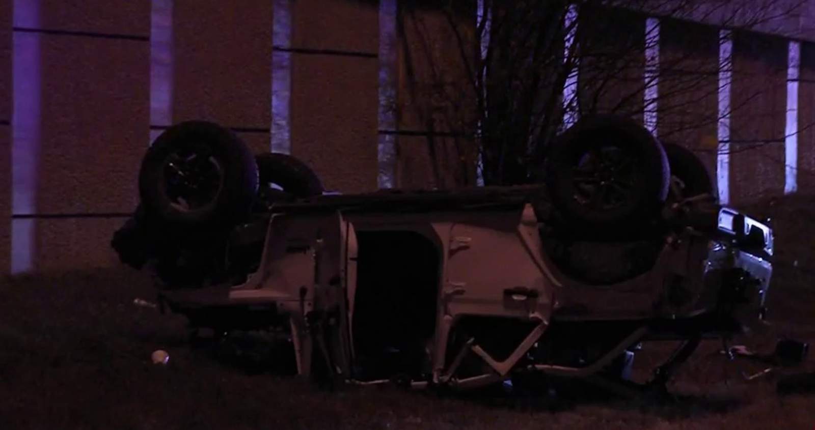 Man in critical condition after rollover crash on East Side, police say