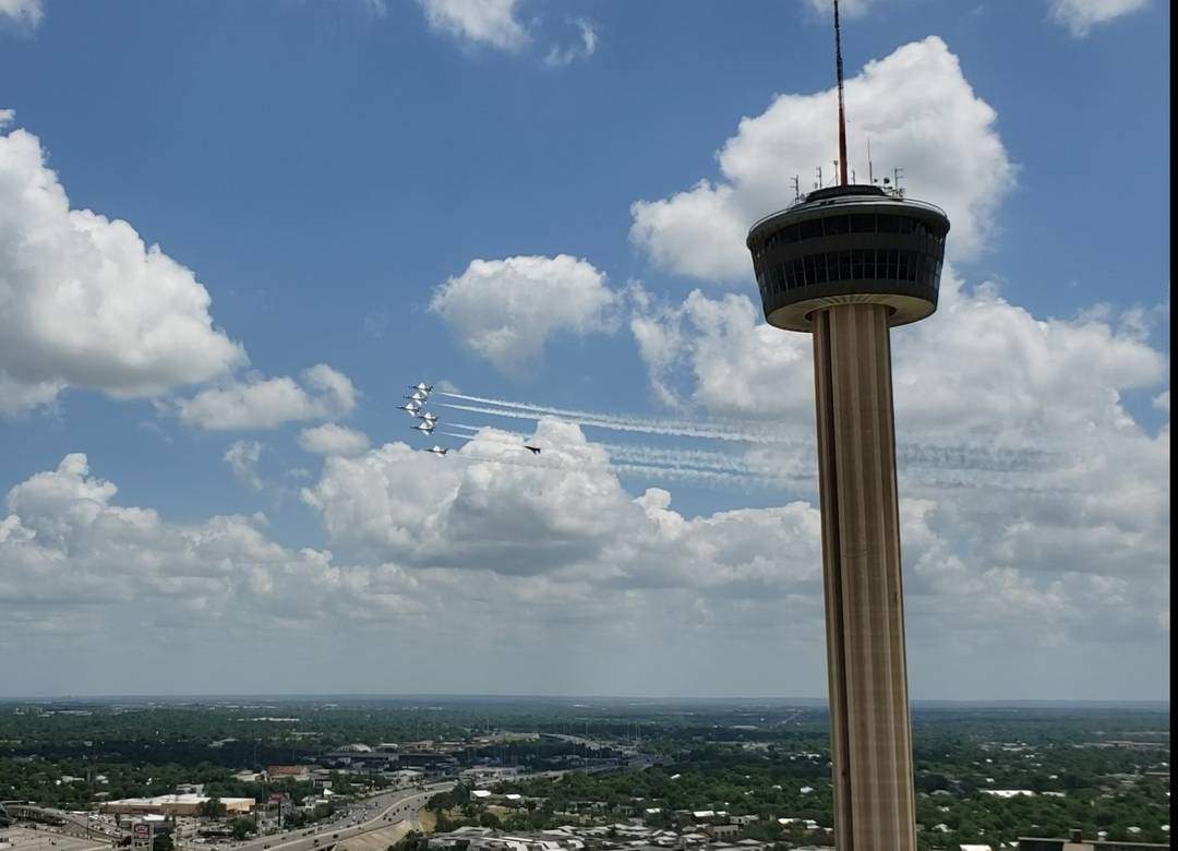 Great pics, videos of Thunderbirds flyover sent in by KSAT viewers