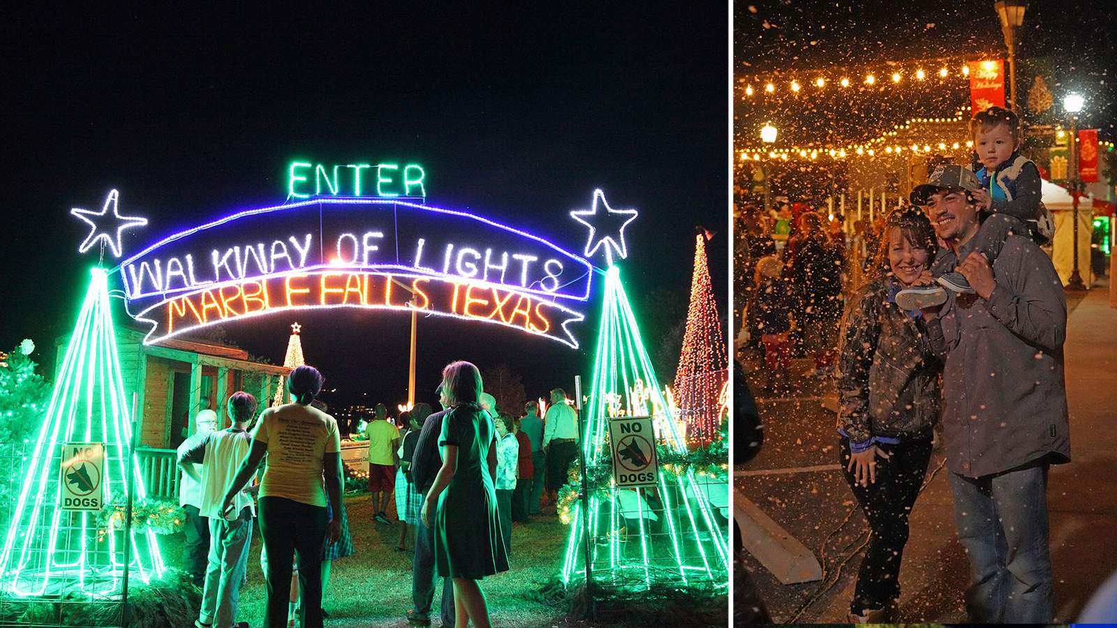 Free 44-day celebration lets you walk through 2 million holiday lights in Marble Falls
