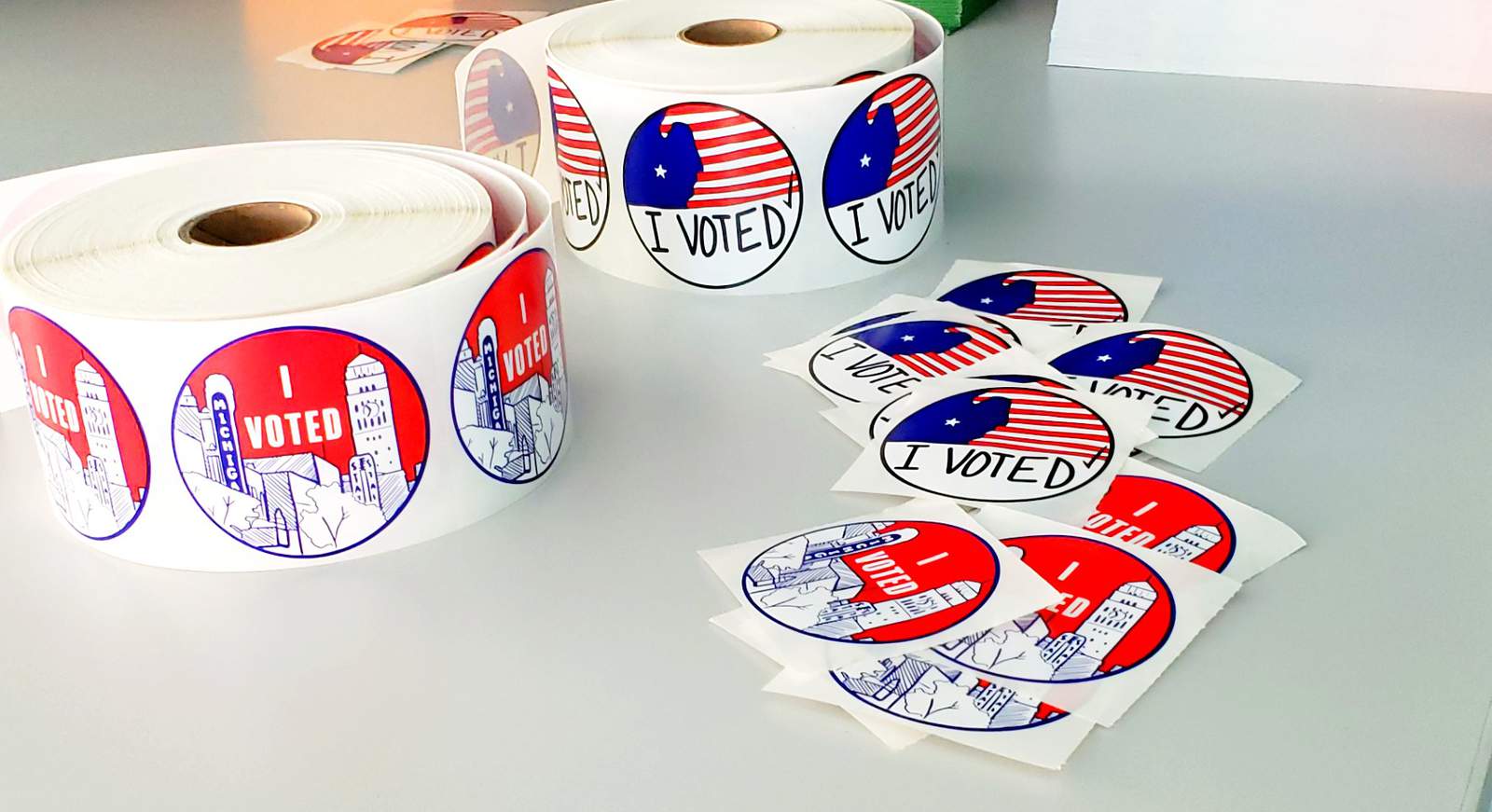 These ‘I voted’ sticker designs are winning in the polls