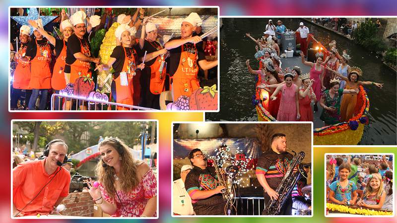 Photos: Texas Cavaliers River Parade filled with confetti and cheering crowds