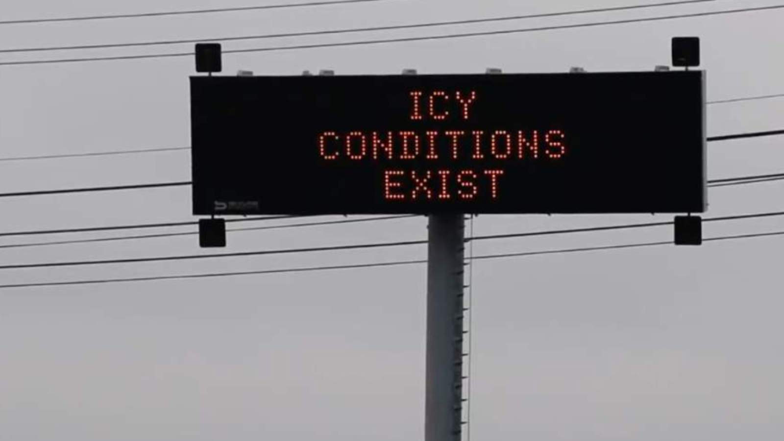 TxDOT warns that dangerous, icy conditions remain on roads with more wintry weather in San Antonio region