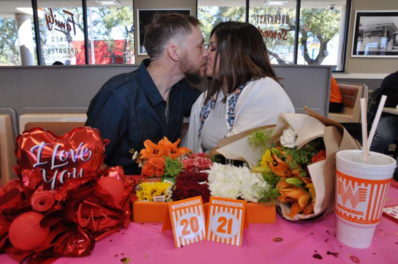 Whata-love story! This San Antonio couple found their destiny in a Whataburger drive-thru