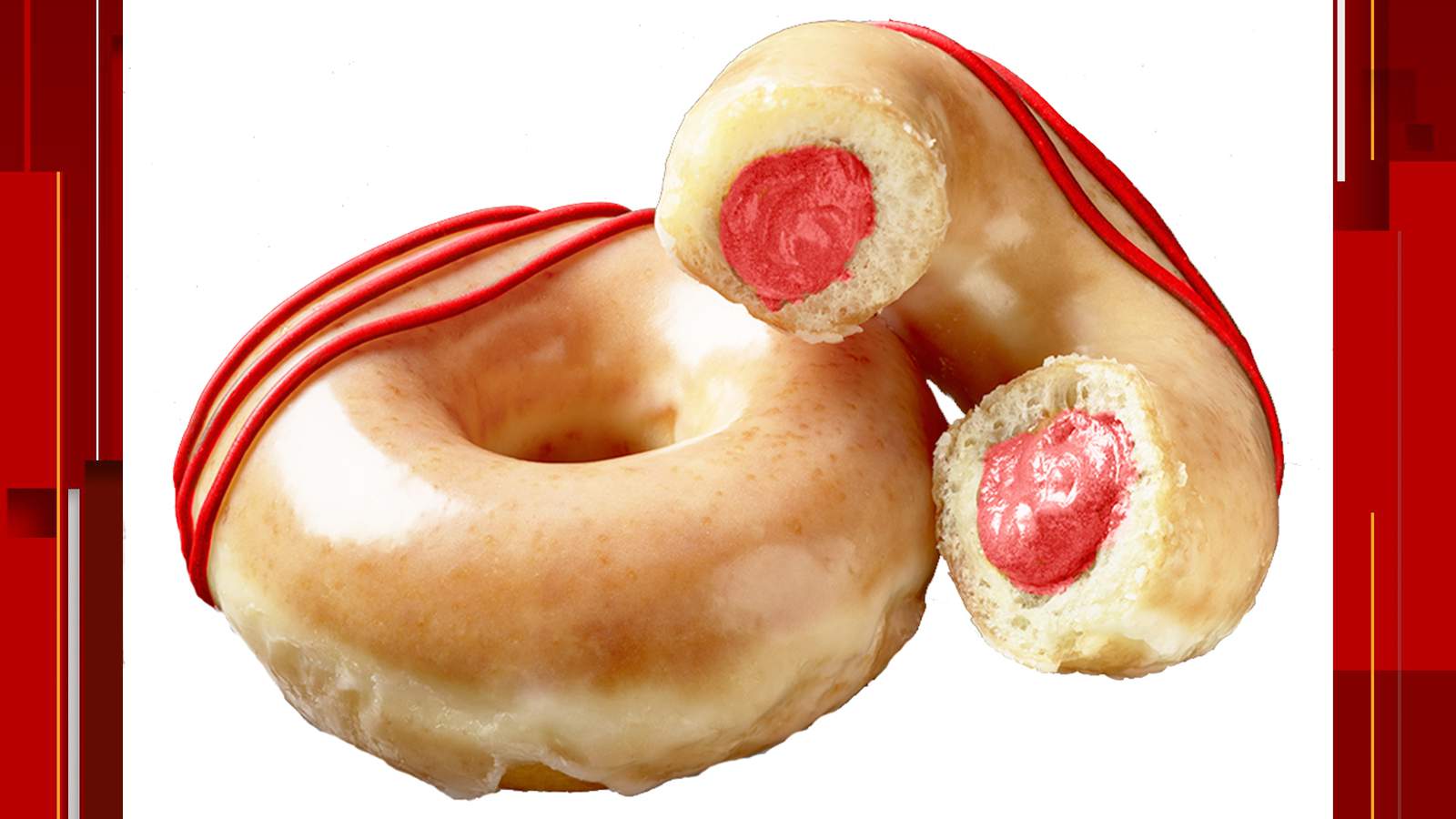 Krispy Kreme releasing Big Red-filled doughnut for Barbacoa and Big Red Festival