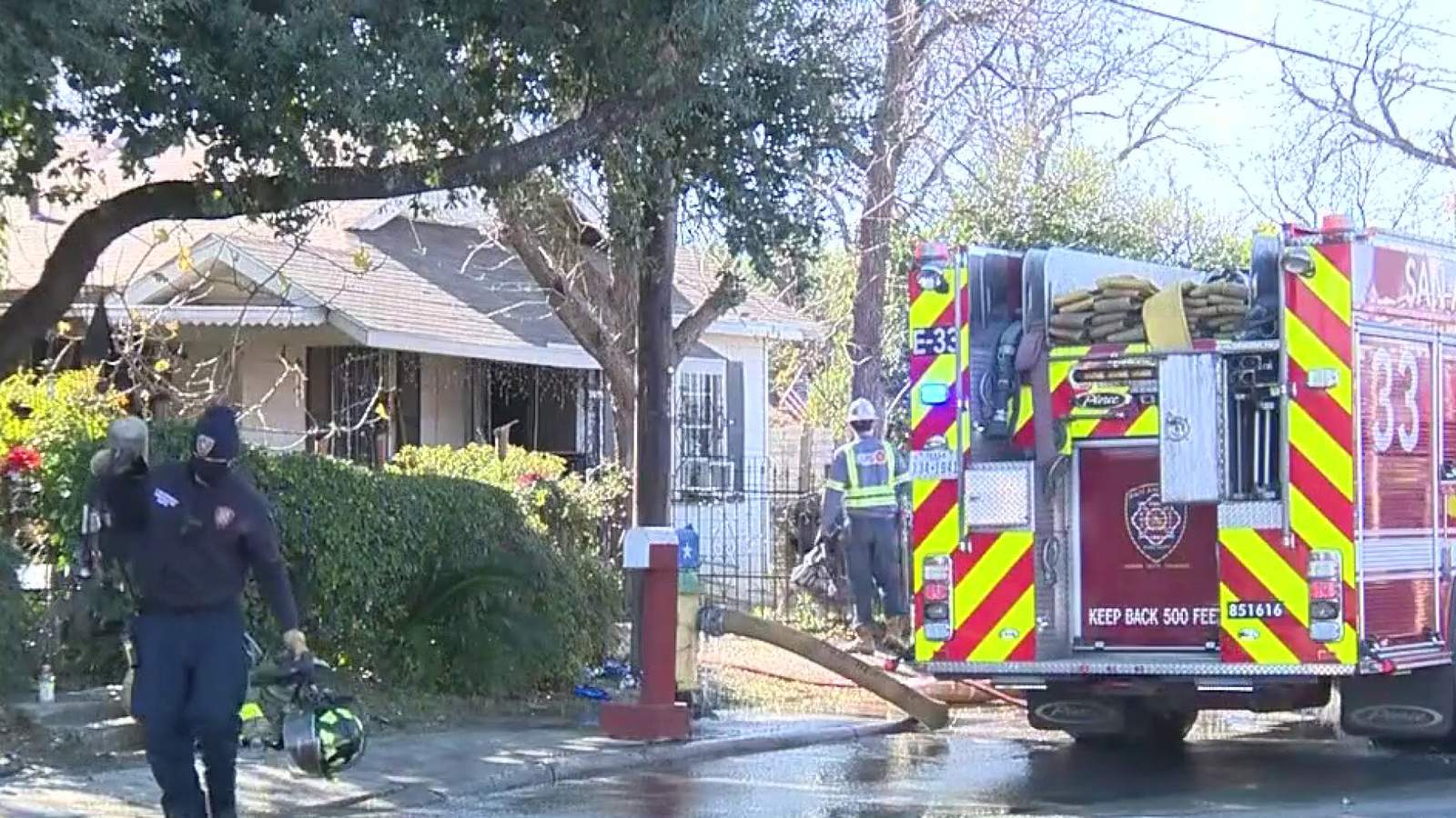 Family displaced, dog killed following house fire on West Side, firefighters say