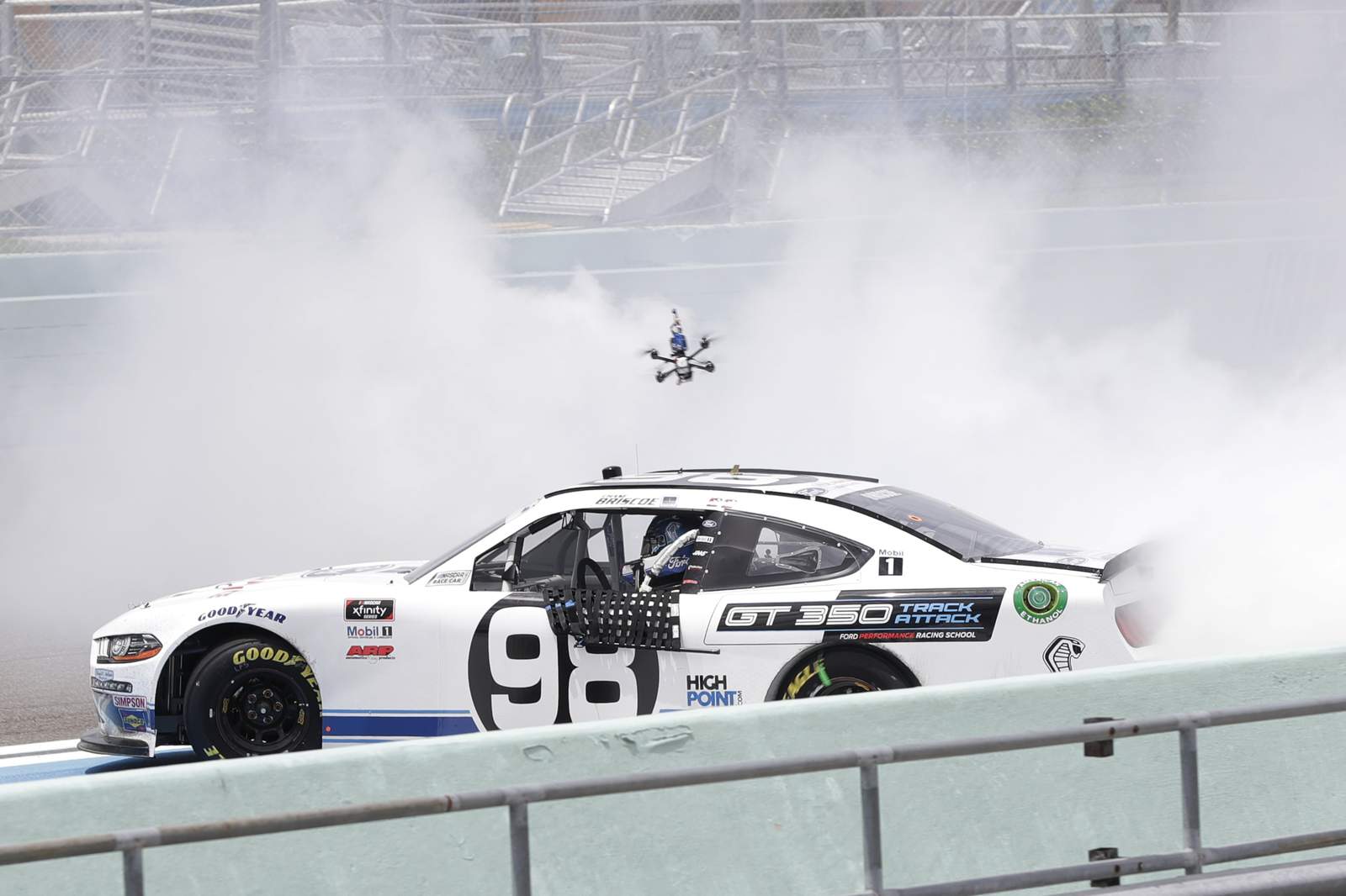 Briscoe finds a way, wins Xfinity race at Homestead