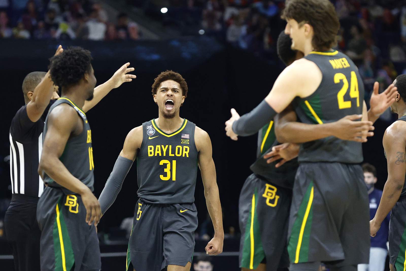 Baylor wins first men’s basketball national title, ends Gonzaga’s bid for perfect season with 86-70 victory