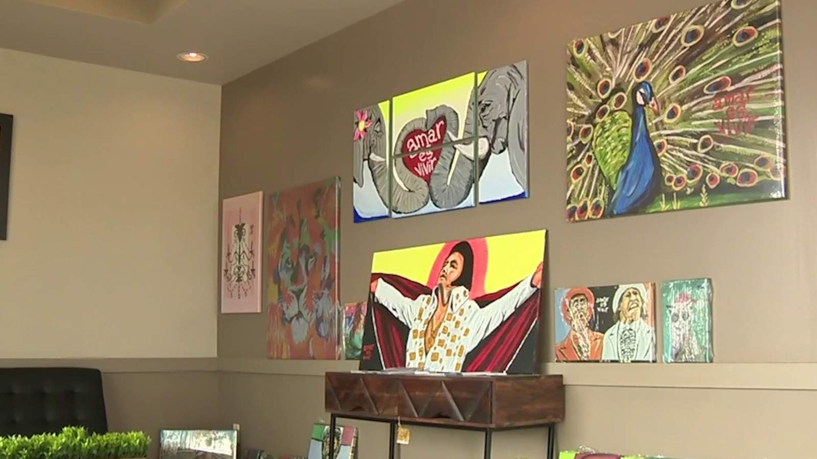 San Antonio doctor uses his love of art to help uninsured patients
