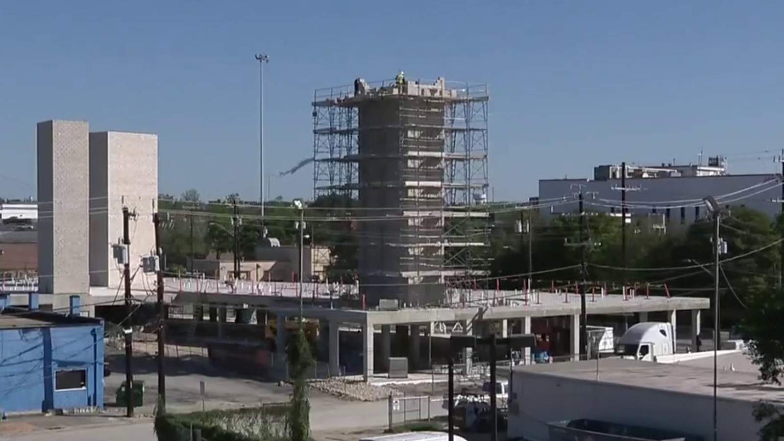 Construction projects continue around the Alamo City amid coronavirus pandemic