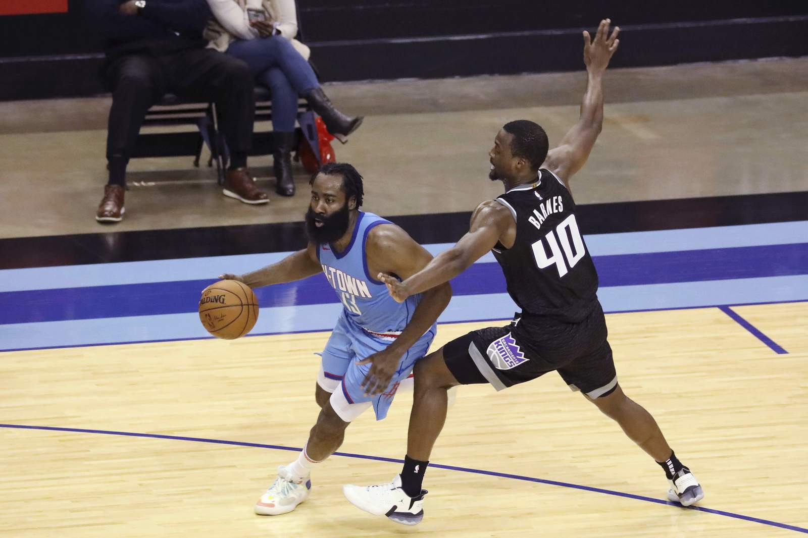 Harden scratched late from Rockets' game with ankle sprain