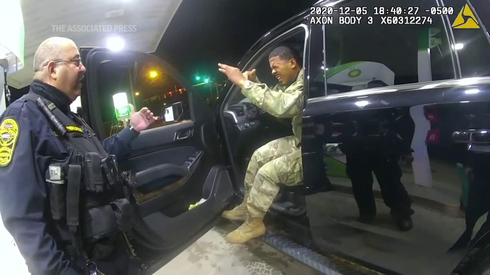 Officer accused of force in stop of Black Army officer fired