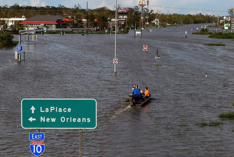 Texas deploys firefighters and other aid to Louisiana for Hurricane Ida recovery efforts