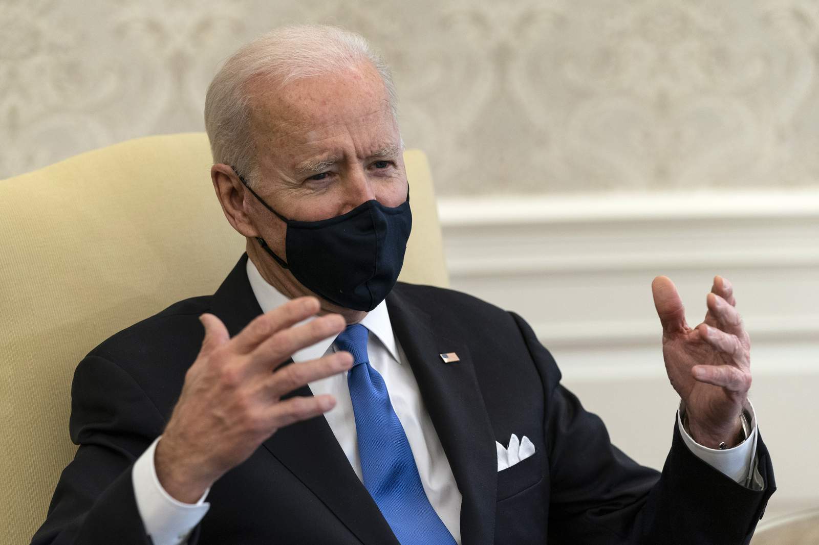 ‘Big mistake’ by Texas to drop mask rule, Biden says