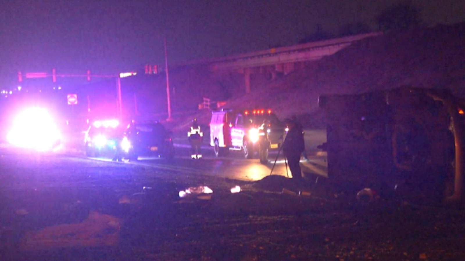 Driver of truck ejected, killed in crash after failing to navigate turn, police say