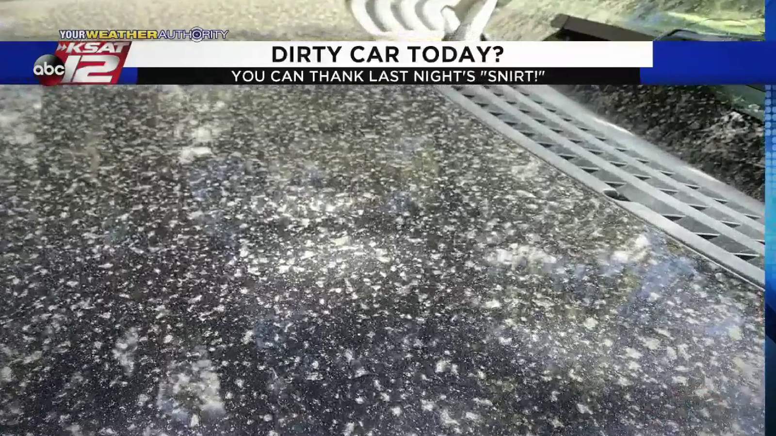 Weather 101: Snirt (Snow and Dirt)