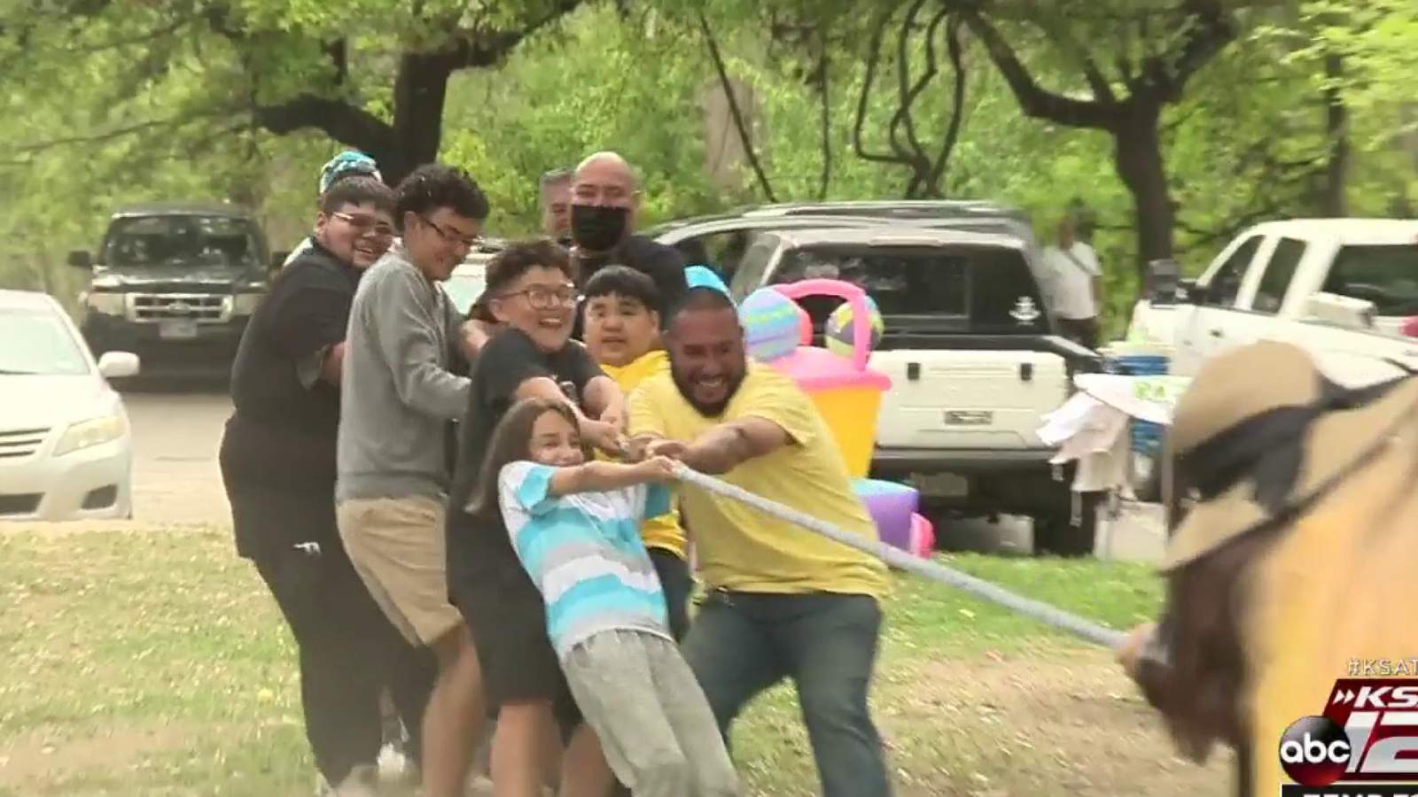 San Antonio families return to parks for Easter traditions