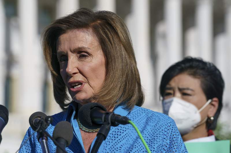 Pelosi vows to pass $1T bill, move ahead on larger measure