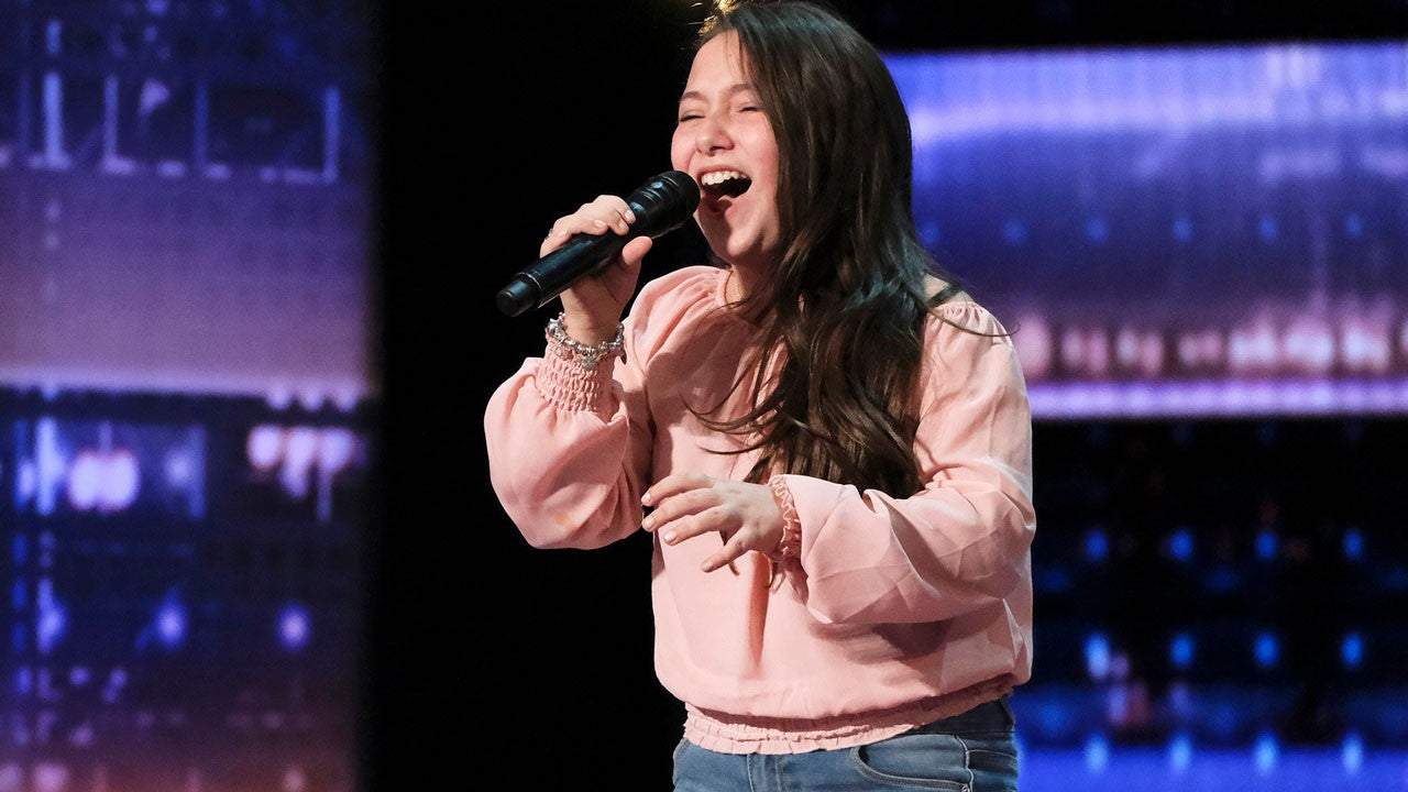 'AGT': 10-Year-Old Singer Brought to Tears After Earning Golden Buzzer From Sofia Vergara