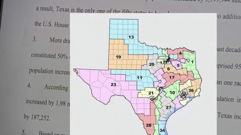 Latino rights groups sue Gov. Abbott over new redistricting maps