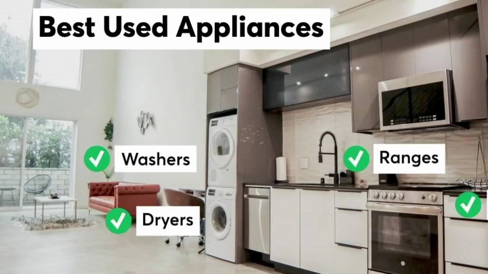 Should you buy used appliances?