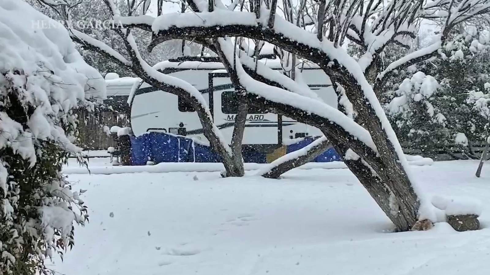 Winter wonderland turns into winter crisis in Brackettville