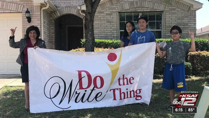 San Antonio middle schoolers speak out against violence in ‘Do the Write Thing’ challenge