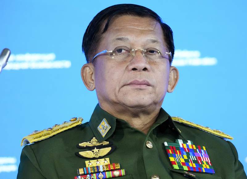 Myanmar military extends emergency, promises vote in 2 years