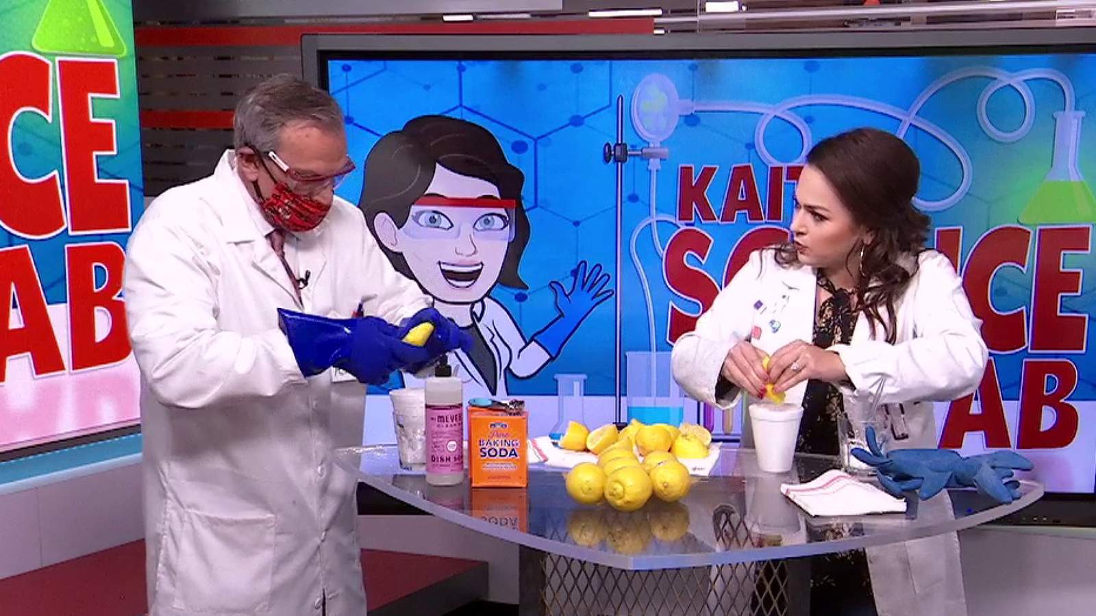 KSAT Kids Home Science: Lemon chemistry