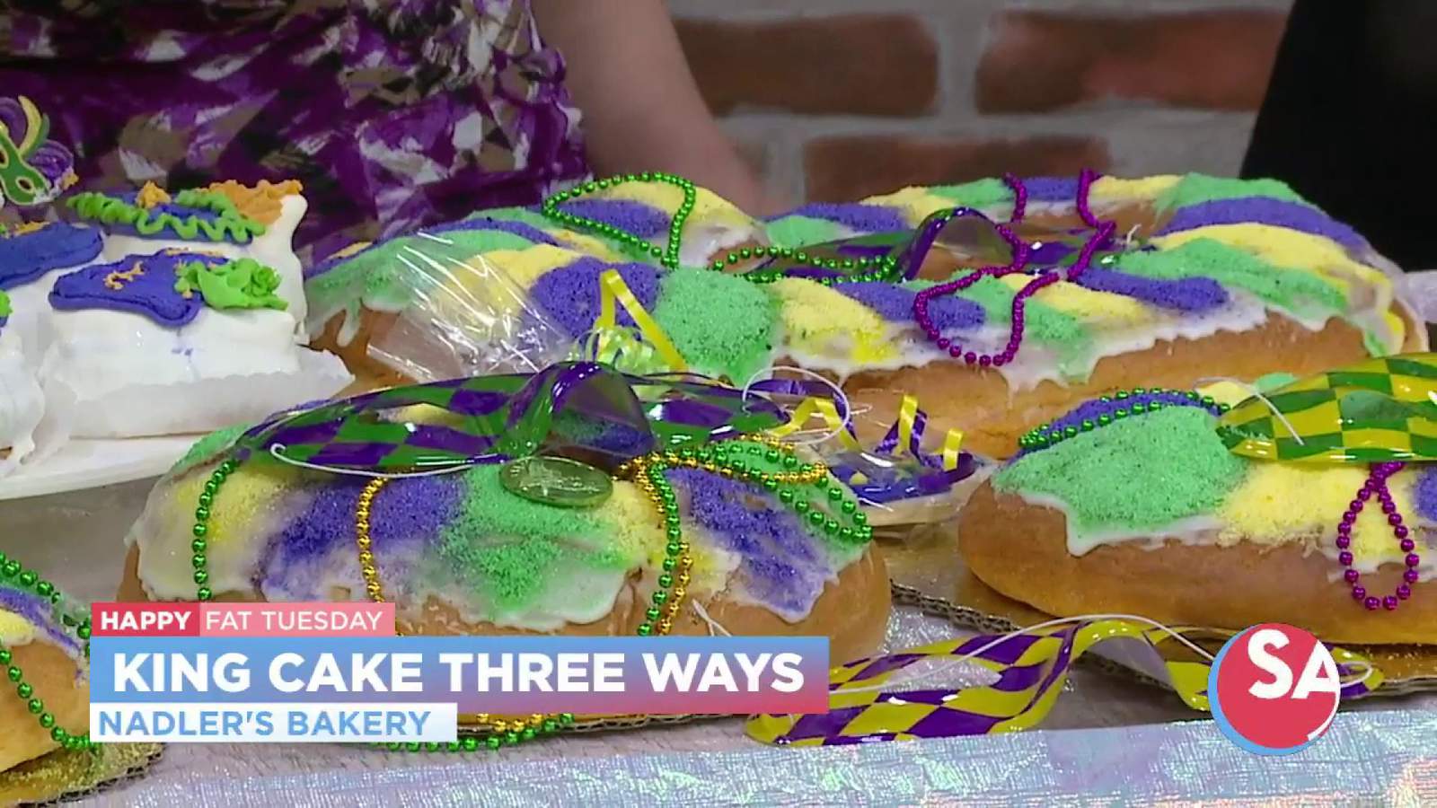 King Cake three ways