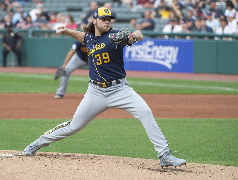 Milwaukee's Burnes loses perfect game in 7th, still no hits