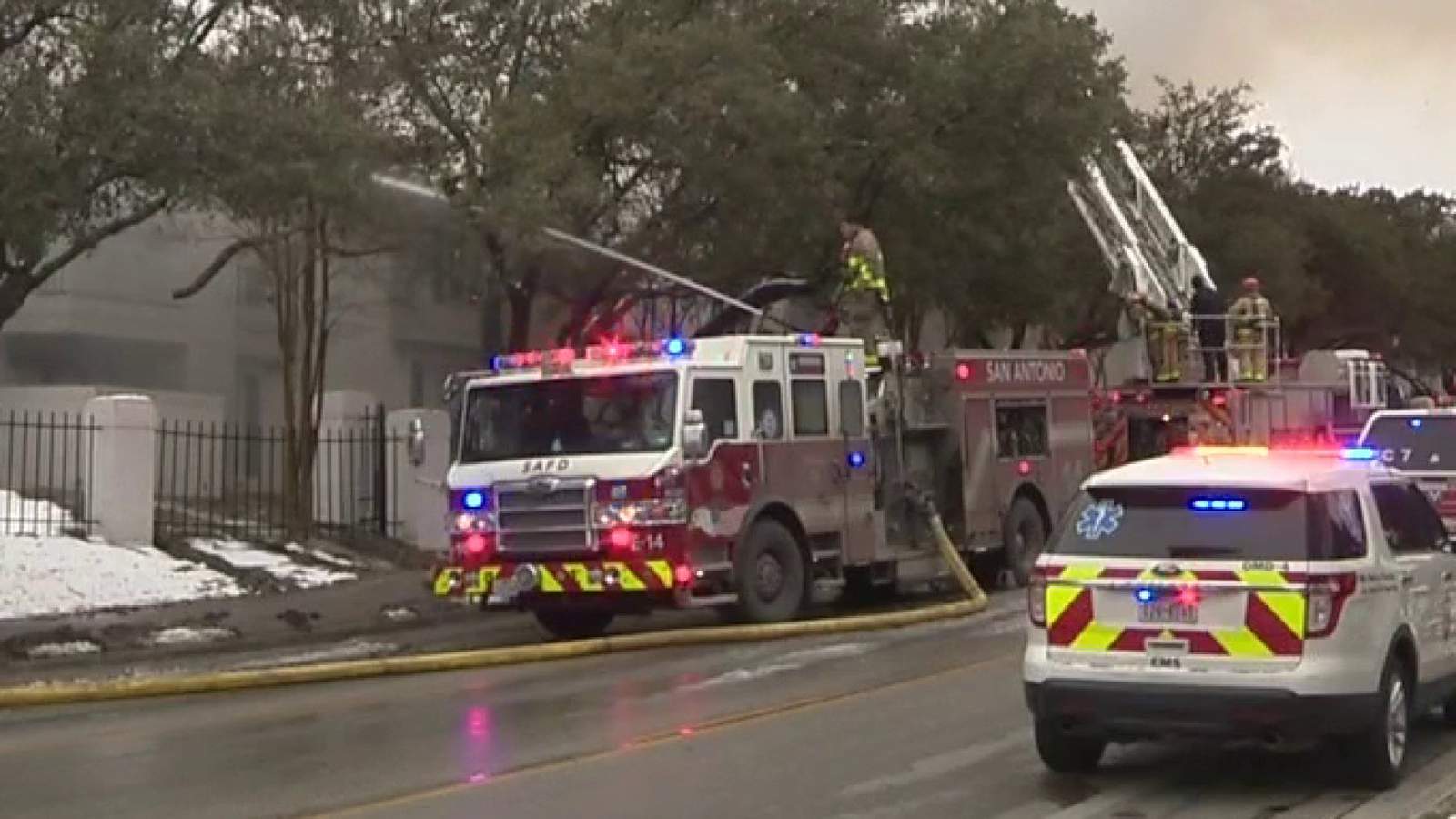 ‘We have a duty to come to protect people’: Dangerous winter conditions led to busy week for San Antonio first responders