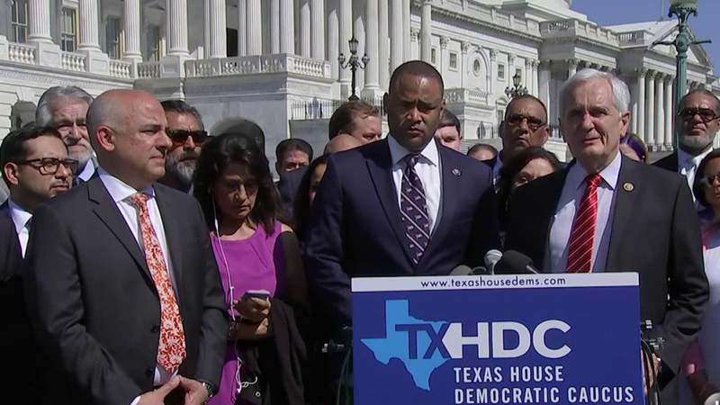 Texas House Democrats making the rounds in D.C.